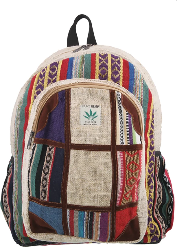 Wholesale Hemp Backpacks 12 Pcs.